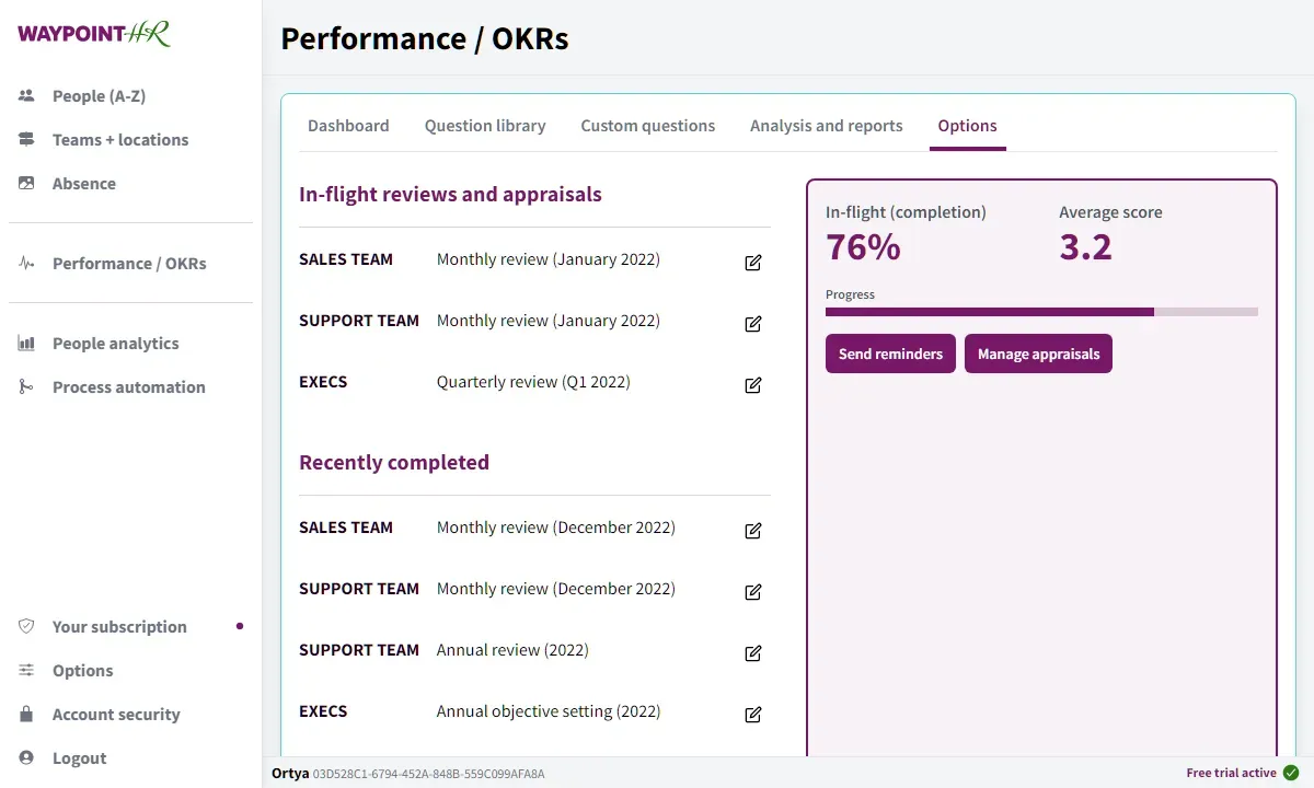 Automating the appraisal process